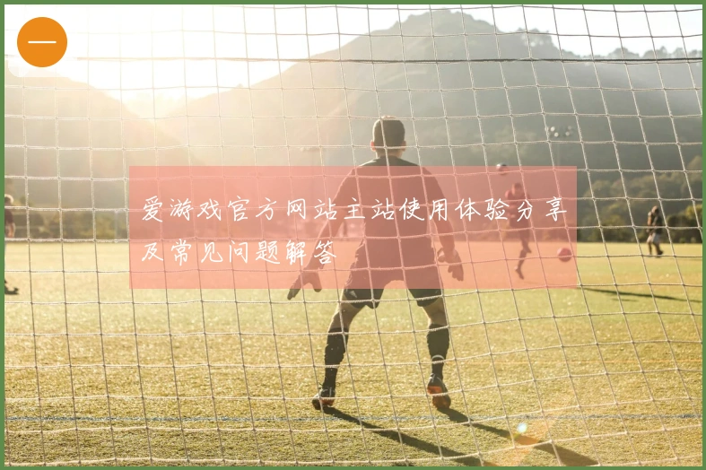 爱游戏官方网站主站使用体验分享及常见问题解答